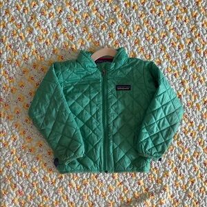 Patagonia Teal Quilted Jacket